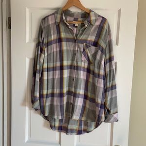 Ava & Viv Button Down Flannel